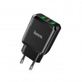 Сетевое зарядное устройство 2USB Hoco N6 QC3.0 Black Сетевое зарядное устройство 2USB Hoco N6 QC3.0 Black