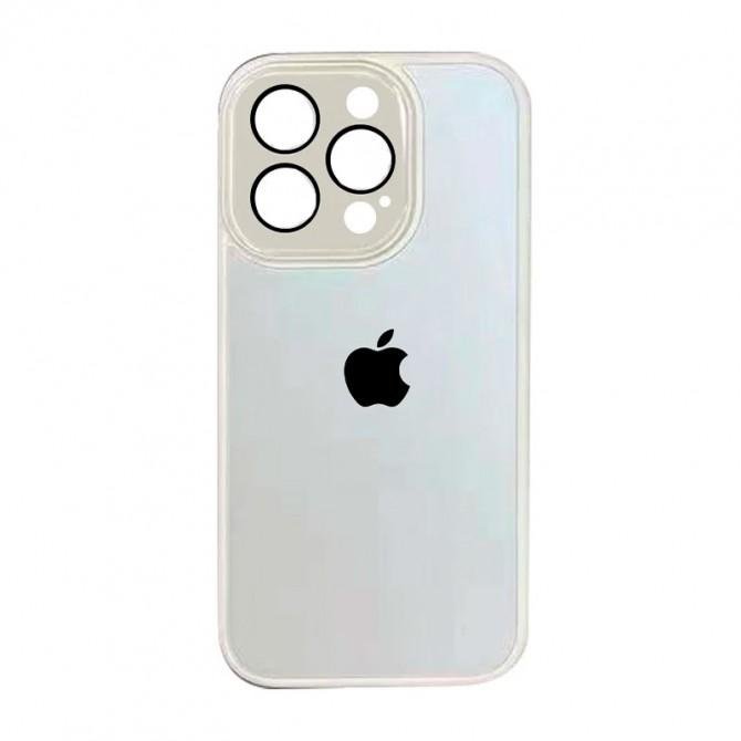 Чохол TPU+Glass Sapphire Midnight для Apple iPhone 12 Pro Max (6.7") Білий