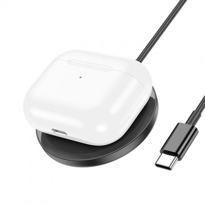 Бездротові ЗП Hoco CW52 Enjoy magnetic wireless fast charger Black-1