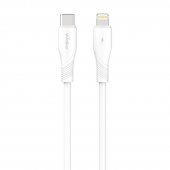 Кабель USB  WALKER C585 Type-C to Lightning 27W 1m white