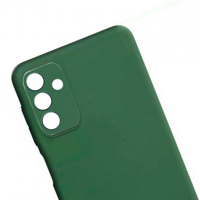 Чехол Original Soft Case Samsung A047 Galaxy A04s Темно Зеленый FULL-2