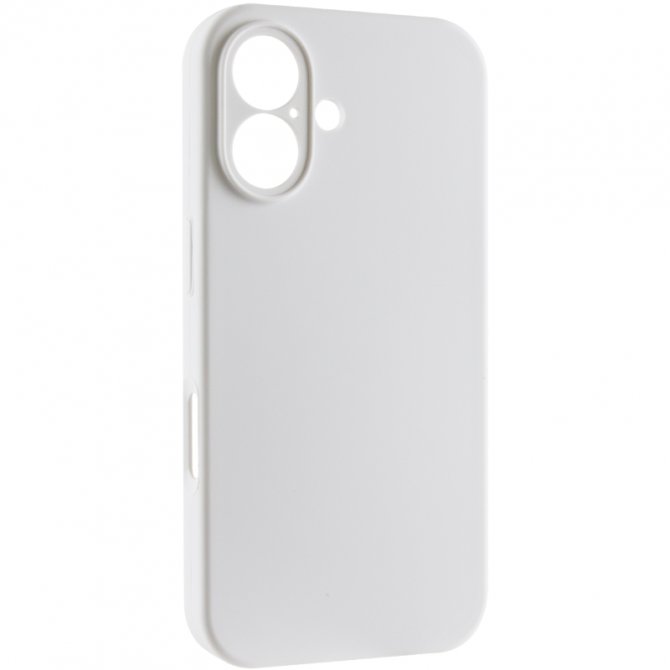 Силіконовий чохол для iPhone 17 White FULL (NO LOGO)-1