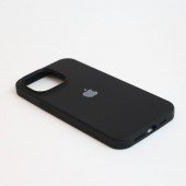 Оригинальный силиконовый чехол для iPhone 15 Pro Black FULL Оригинальный силиконовый чехол для iPhone 15 Pro Black FULL
