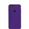 Оригинальный силиконовый чехол для iPhone 7/8 Plus Темно Фиолетовый FULL