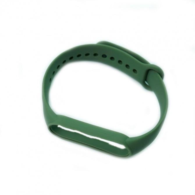 Ремінець для браслета Mi Band 5/6 (Silicon) Virid-2