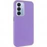 Шкіряний чохол Leather Case Metal Buttons для Xiaomi Redmi 14C / Poco C75 Light Purple