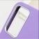 Шкіряний чохол Leather Case Metal Buttons для Xiaomi Redmi 14C / Poco C75 Light Purple