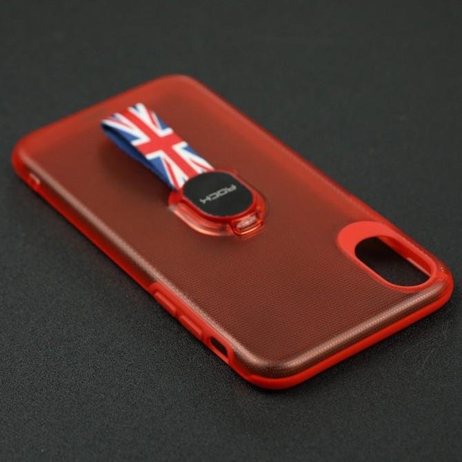 Чехол Rock Space MOC для iPhone X Red-4