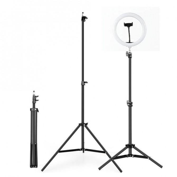Кольцевая Led Лампа для фото RGB 26 см + штатив