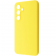 Чехол Original Soft Case Samsung Galaxy S25 Желтый FULL