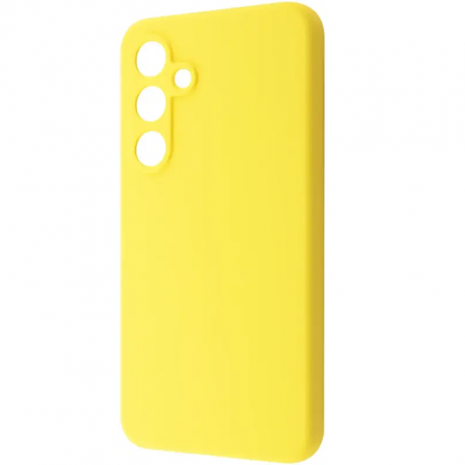 Чехол Original Soft Case Samsung Galaxy S25 Желтый FULL