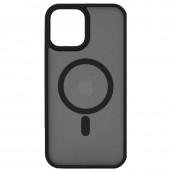 Чохол Matt Magnetic Fit для iPhone 15 Чорний