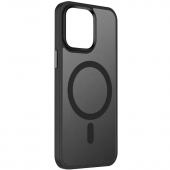 Чохол Matt Magnetic Fit для iPhone 15 Чорний