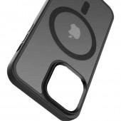 Чохол Matt Magnetic Fit для iPhone 15 Чорний