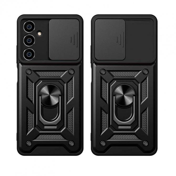 Чехол HONOR Hard Defence Series Samsung M346 Galaxy M34 5G Black (with Camshield and magnet)-1