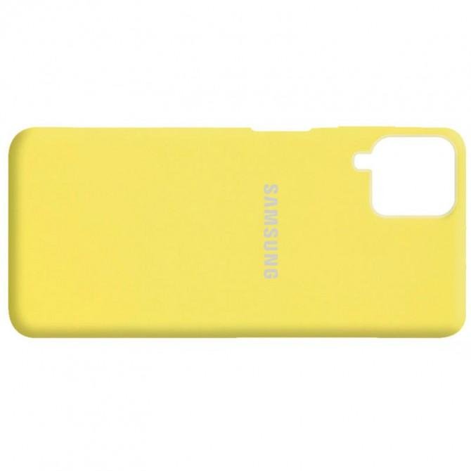 Чехол Original Soft Case Samsung A125 Galaxy A12 Лимонный FULL-2