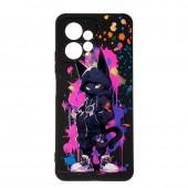 Чехол Gelius Print Case UV для Xiaomi Redmi Note 12 4G Gateway cat Pink