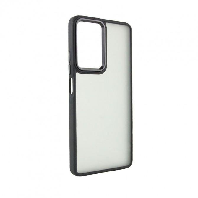 Чехол TPU+PC Lyon Frosted series Xiaomi Redmi Note 11 Pro Black