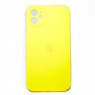Оригинальный силиконовый чехол для iPhone 11 Лимонный FULL (SQUARE SHAPE)