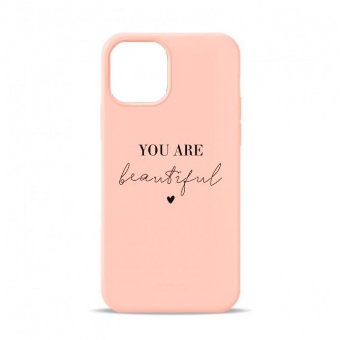 Чехол Pump Silicone Minimalistic Case for iPhone 13 Pro You Are Beautiful-2