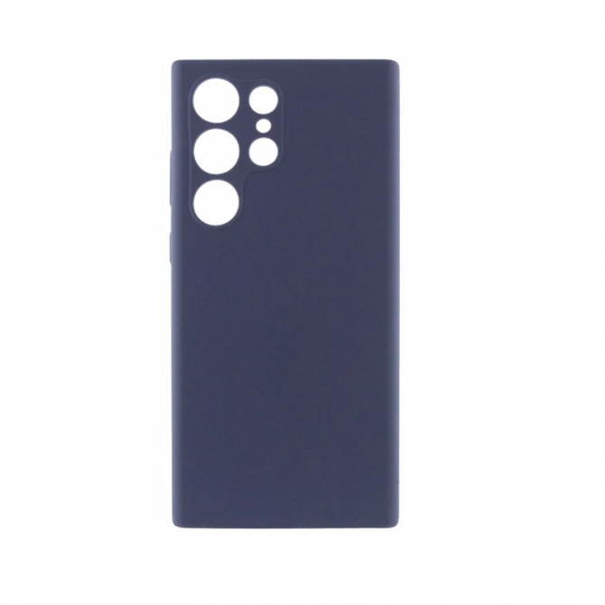 Чехол Original Soft Case Samsung Galaxy S26 Ultra Темно Синий FULL