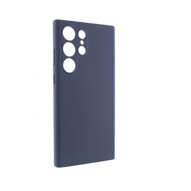 Чехол Original Soft Case Samsung Galaxy S26 Ultra Темно Синий FULL-2