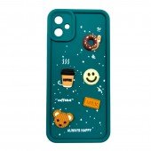 Чехол TPU Toys Case для Samsung Galaxy A06 (Pine Green/ Always Happy) Чехол TPU Toys Case для Samsung Galaxy A06 (Pine Green/ Always Happy)