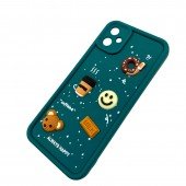 Чехол TPU Toys Case для Samsung Galaxy A06 (Pine Green/ Always Happy) Чехол TPU Toys Case для Samsung Galaxy A06 (Pine Green/ Always Happy)