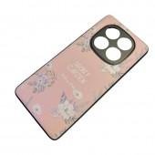 Чехол TPU+PC Soft Secret Garden для Xiaomi Redmi Note 14 Pro 5G Pink