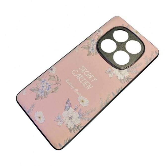 Чехол TPU+PC Soft Secret Garden для Xiaomi Redmi Note 14 Pro 5G Pink-2