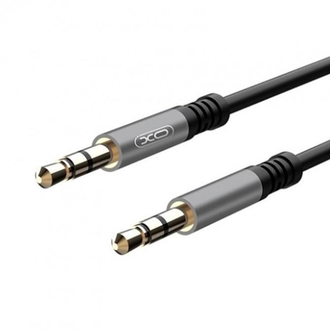 Кабель AUX XO NBR271 Elbow PVC 3.5" to 3.5" 1m Black