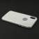 Чохол Silicone 3in1 Блискітки для iPhone XR Білий