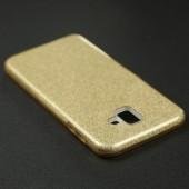 Чехол Silicone 3in1 Блёстки для Samsung J610 Galaxy J6 Plus Gold
