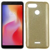 Чохол Silicone 3in1 Блискітки для Xiaomi Redmi 6 Золотий Чохол Silicone 3in1 Блискітки для Xiaomi Redmi 6 Золотий