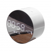 Портативная колонка JoyRoom JM-R8 Alarm Clock Белый