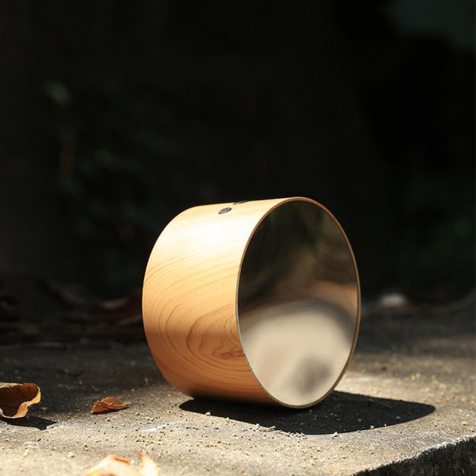 Портативна колонка JoyRoom JM-R8 Alarm Clock Wood-4