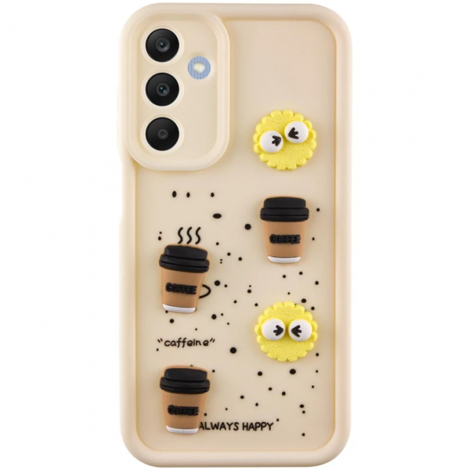 Чохол TPU Toys Case для Samsung Galaxy A25 5G (Sand / Always Happy)