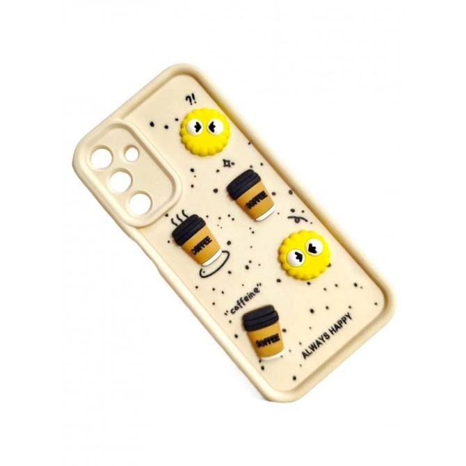Чохол TPU Toys Case для Samsung Galaxy A25 5G (Sand / Always Happy)-1