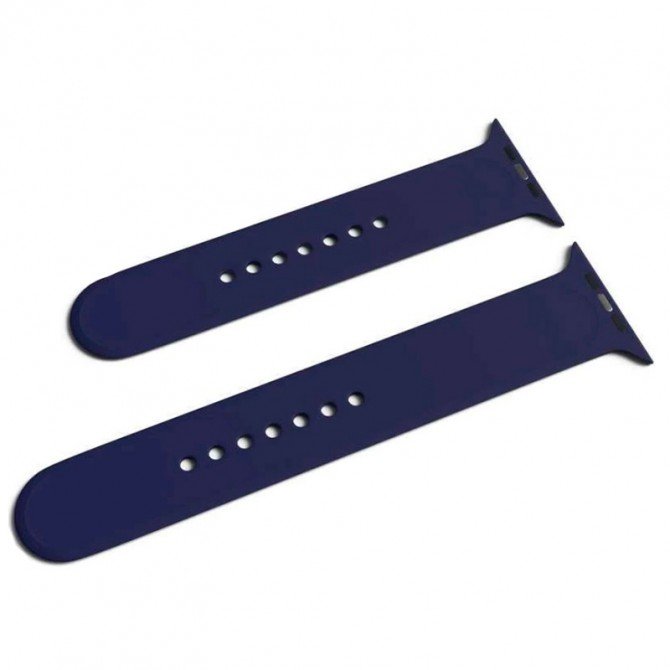 Ремінець для Apple Watch 42/44/45/46/49mm Sport Band 3 pcs (S/M & M/L) Midnight Blue-1