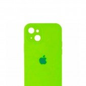 Силиконовый чехол для iPhone 13 mini Неоново Зеленый FULL Силиконовый чехол для iPhone 13 mini Неоново Зеленый FULL