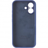 Силіконовий чохол для iPhone 16 Deep Navy FULL