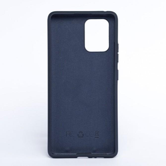 Чехол Original Soft Case Samsung G770 Galaxy S10 lite Темно Синий FULL-1
