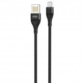 Кабель XO NB188 MicroUSB 2.4A/1m Black Кабель XO NB188 MicroUSB 2.4A/1m Black