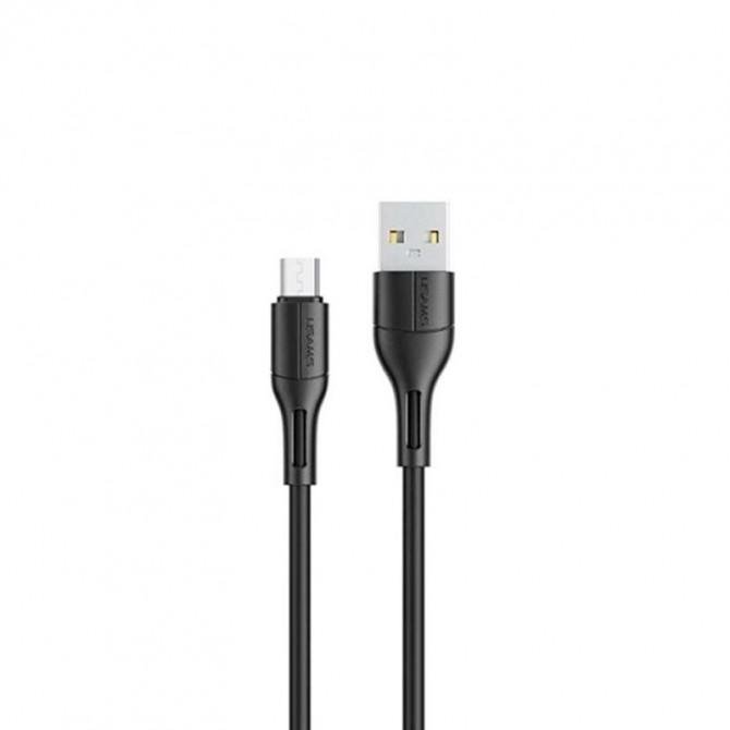 Кабель Usams U68 US-SJ502 MicroUSB cable 1m Black
