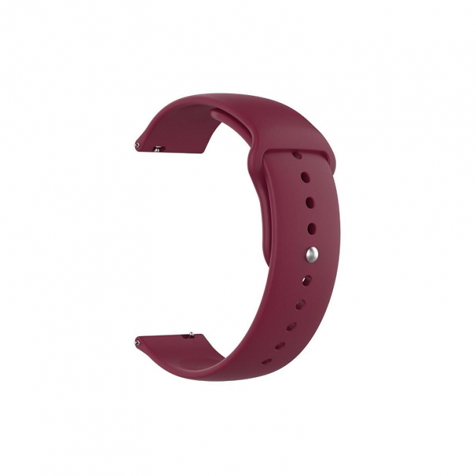 Ремінець універсальний 20mm (Sport) Maroon-1