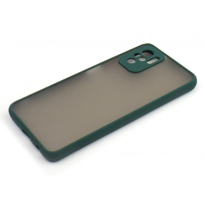 Чехол MATT CASE Xiaomi Redmi Note 10 Dark Green-1