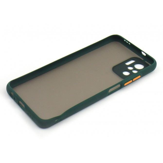 Чехол MATT CASE Xiaomi Redmi Note 10 Dark Green-2
