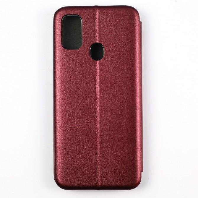 Чехол книжка U-Like Best для Samsung M307F Galaxy M30s Marsala-2