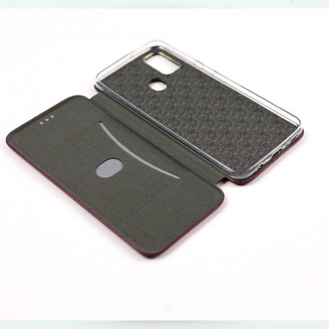 Чехол книжка U-Like Best для Samsung M307F Galaxy M30s Marsala-5