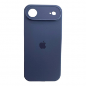 Силиконовый чехол для iPhone 17 Air Midnight Blue FULL